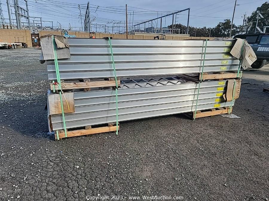 West Auctions Auction Online Auction of 20' Shipping Container