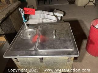 Drop-In Water Station with Ice Bin and Cold Plate