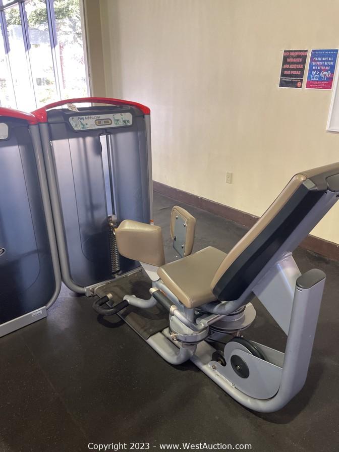 West Auctions Auction Online Auction of Complete Gym Liquidation