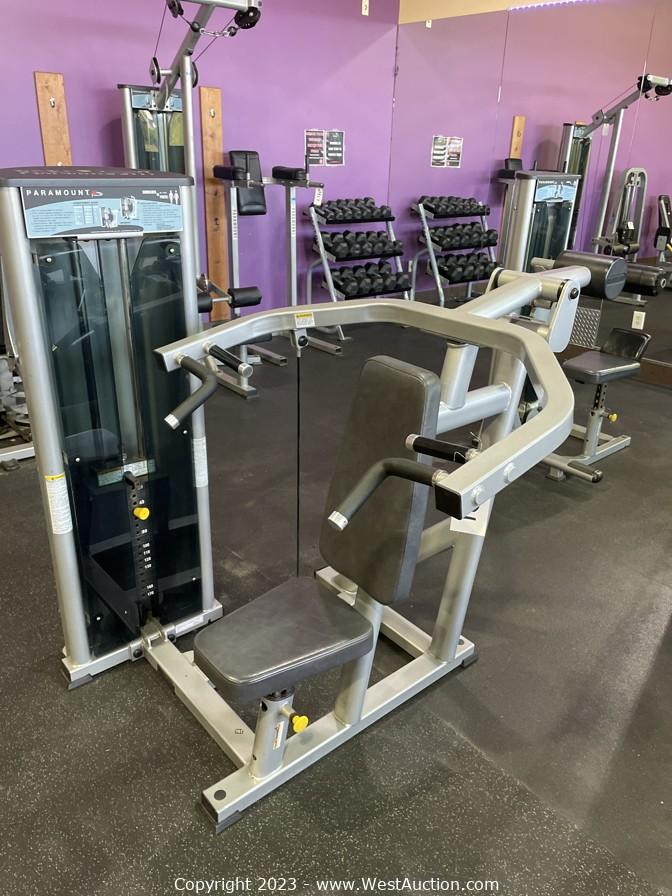 West Auctions Auction Online Auction of Complete Gym Liquidation