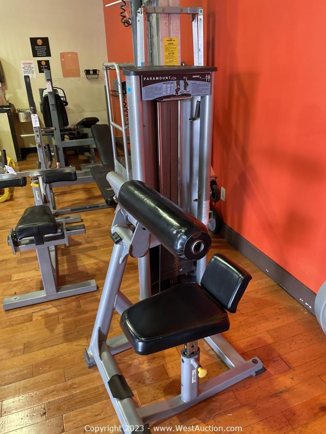 West Auctions Auction Online Auction of Complete Gym Liquidation