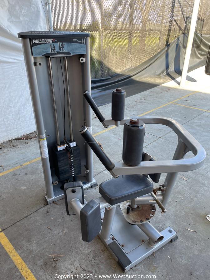 West Auctions Auction Online Auction of Complete Gym Liquidation