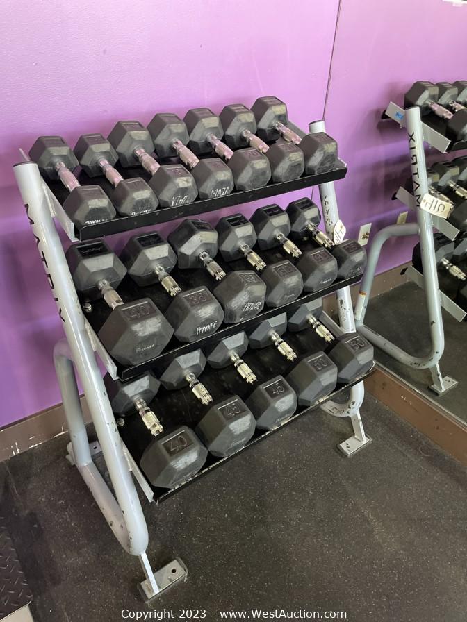 West Auctions Auction Online Auction of Complete Gym Liquidation