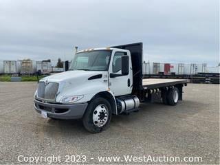 2020 International MV607 Flatbed Truck (Reserve Auction)