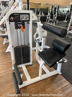 Life Fitness Back Extension Machine 