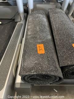 Roll of Gym Mat Flooring 4’x25’ 
