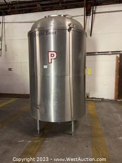 Stainless Steel Open Top Brite Tank - 15BBL