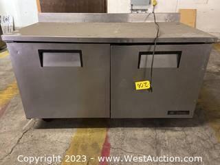 True Manufacturing Stainless Steel Refrigerated Prep Station