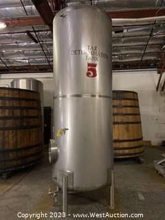 Stainless Steel Finished Beer Tank - 30BBL