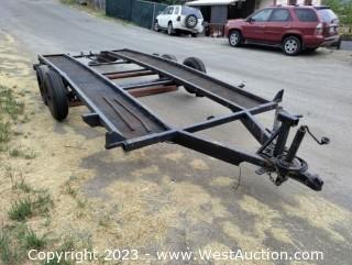 Special Construction Car Trailer