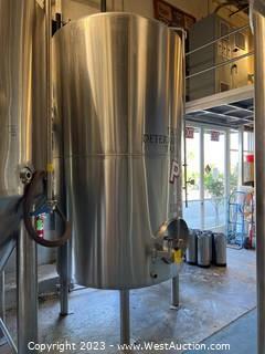 The Pub Brewing Company Stainless Steel Jacketed Brite Tank - 30 BBL