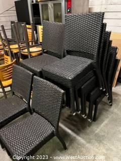 (12) Commercial Patio Chairs