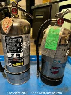 (2) Food Truck/Commercial Kitchen Fire Extinguishers
