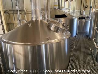 J.V. Northwest 3-Tank Brewhouse with 45-50BBL Production Capacity