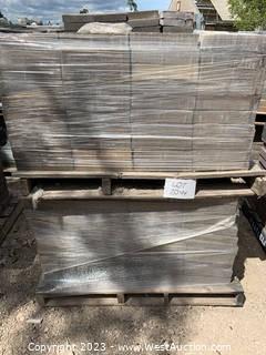(2) Pallets of Mixed Style Mixed Color Giant Pavers