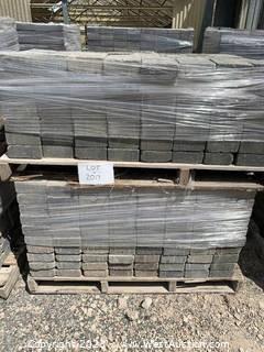 (2) Pallets of Old World Classic Mixed Color Square Pavers