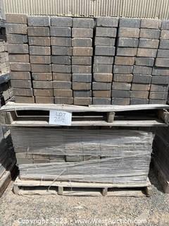 (2) Pallets of Mixed Style Mixed Color Styles Pavers
