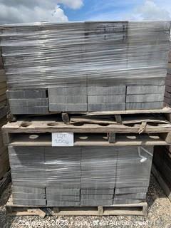 (2) Pallets of Mixed Style Mixed Color Giant Pavers