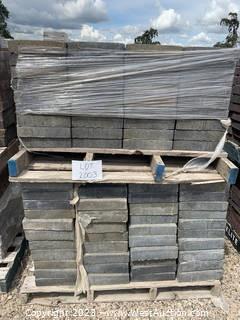 (2) Pallets of Cobble Stone Tahoe Blend Giant Pavers