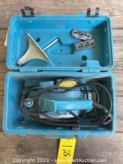 Makita Electric Planer with Case 