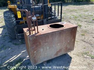 Steel Oil Waste Tank