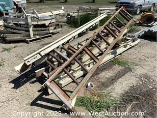 Pallet Of Conveyor Tables and Other Conveyor Parts