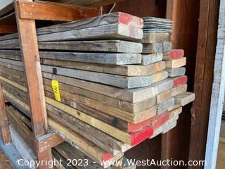 (43) Assorted Planks of Wood