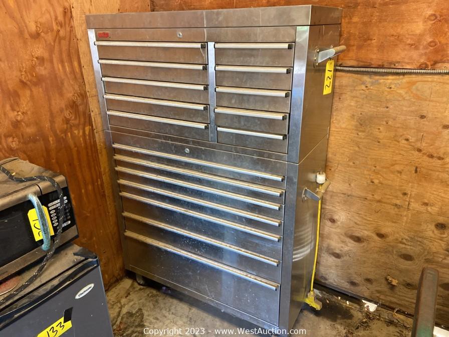 West Auctions Auction Ford Dump Trucks, Toyota Forklift, Shears