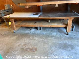 Contents of Table: (9) Assorted Aluminum Sheets