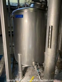 Stainless Steel Chemical Storage Tank - 7 BBL