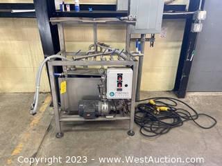 Premier Stainless Systems Two-Station Keg Washer