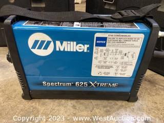 Miller Spectrum 625 Xtreme With (2) Miller Cases And Contents 