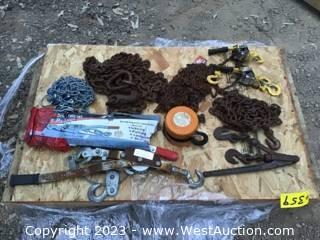 Chains, Chain Hoist, Cable Pullers, and More