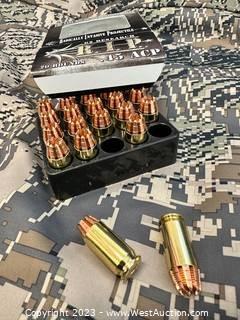 (1) Box of G2 Research R.I.P. .45 ACP Ammo 