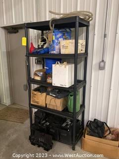 Shelf And Contents 