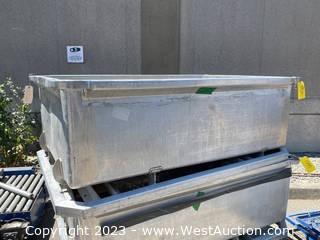 (1) Stainless Steel Cart