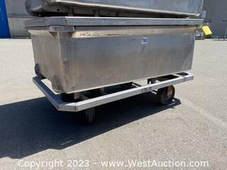 (1) Stainless Steel Cart