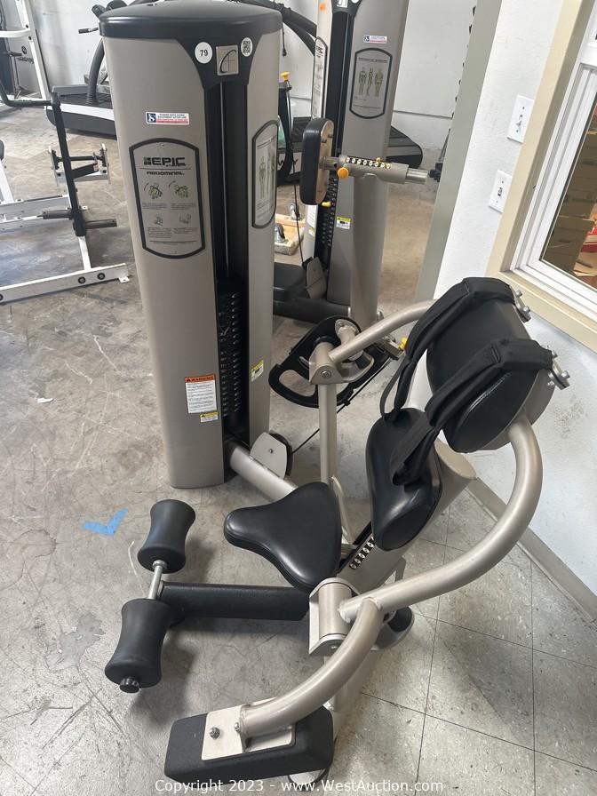 West Auctions Auction Surplus Auction of Gym Equipment in Monterey