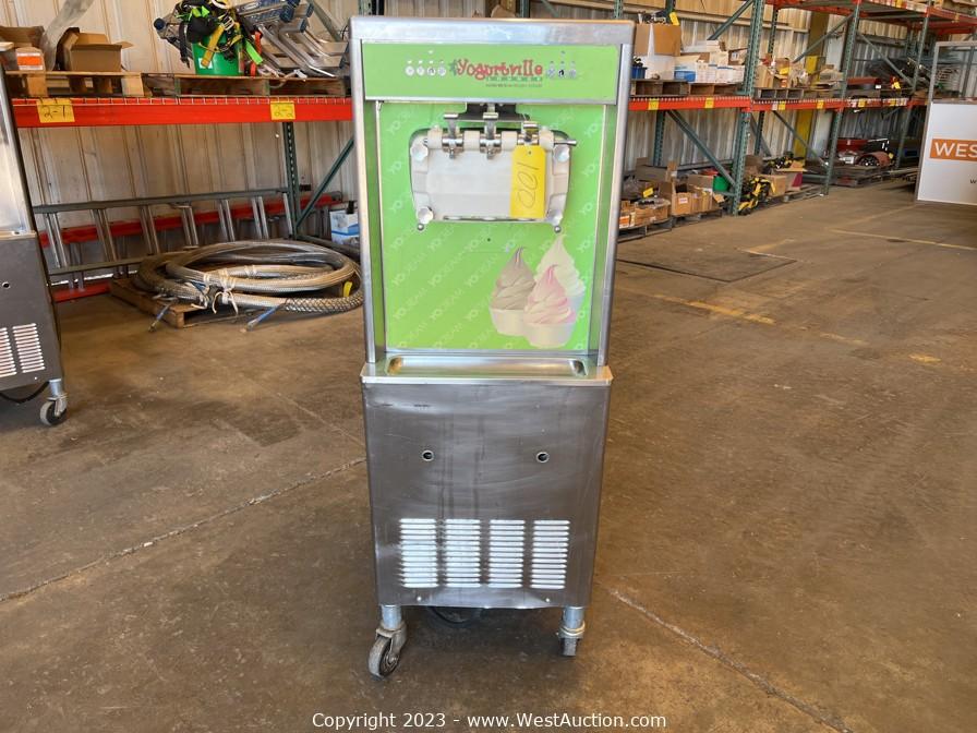 West Auctions Auction Surplus Auction of Taylor Frozen Yogurt Machines and Crathco Slushie