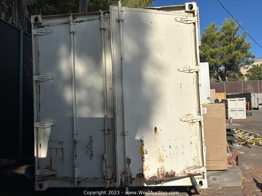 West Auctions Auction Online Auction of Shipping Containers in