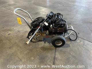 Hotsy Electric Cold Water Pressure Washer with Hose and Gun