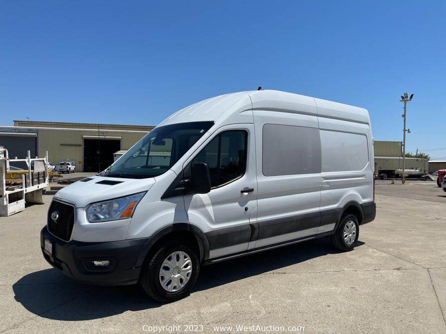 Bankruptcy Auction of 2021 Ford Transit Van