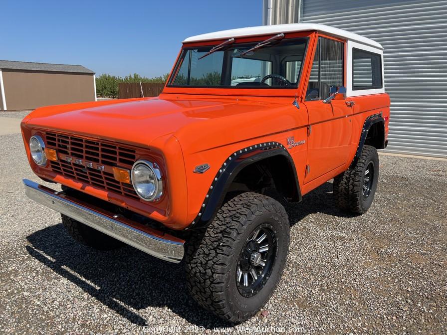 1968 Ford Bronco Restoration Project in Northern California