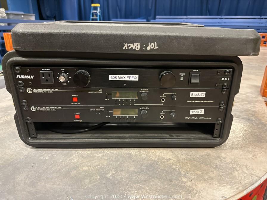 Online Bankruptcy Auction of Audio Visual and Staging Equipment from Bay Area Children's Theater