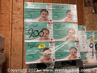 Contents Of Pallet: (30) Boxes Of 200 Size 2 Diapers 