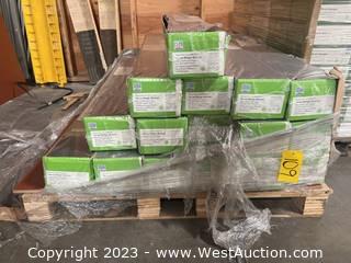 Contents Of Pallet (16) Boxes Laminate Flooring Lexfloor Wenge Hickory