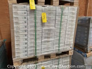 Contents Of Pallet: (60) Boxes Of Laminated Flooring, Ridge Oak, FloorScore