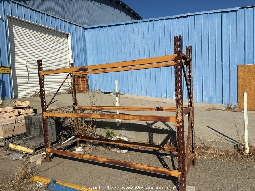 West Auctions Auction Expedited Auction of Pallet Racking, Masonry