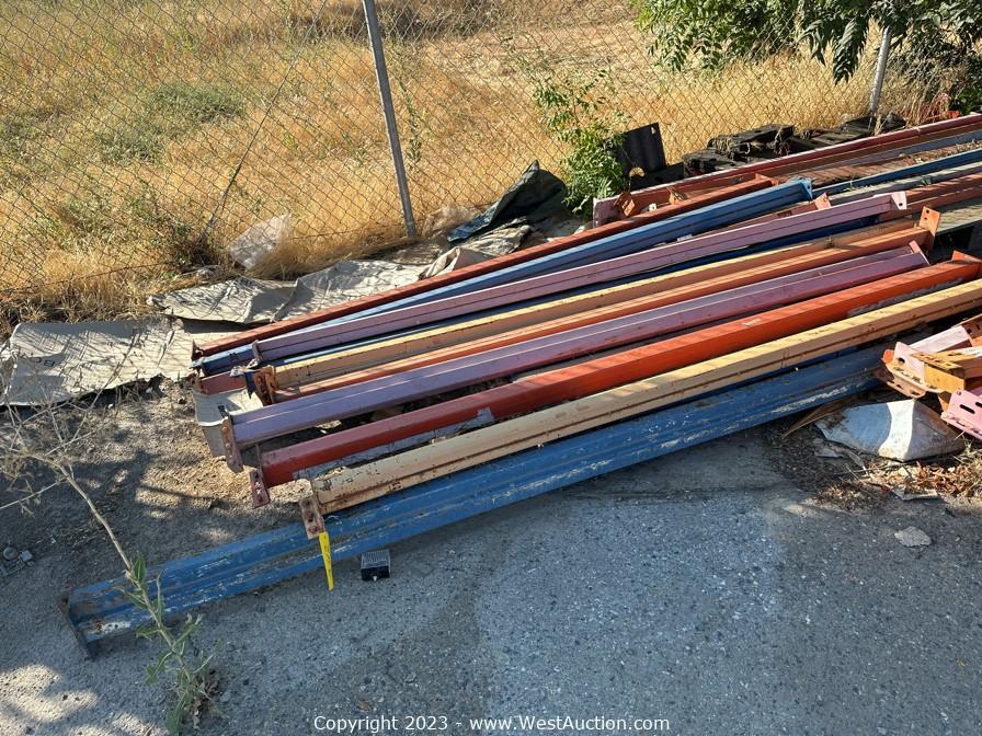 West Auctions Auction Expedited Auction of Pallet Racking, Masonry