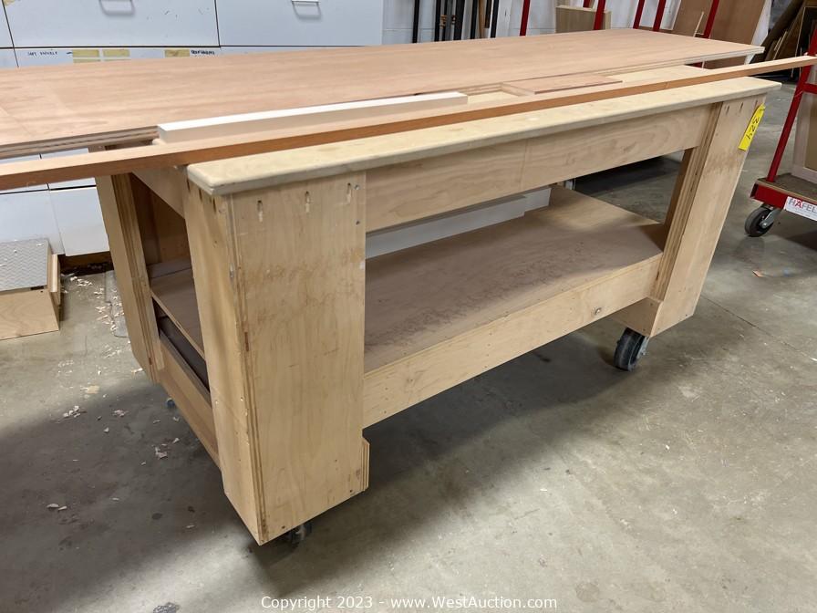 Online Auction of Custom Cabinet Manufacturer in Oakland California 